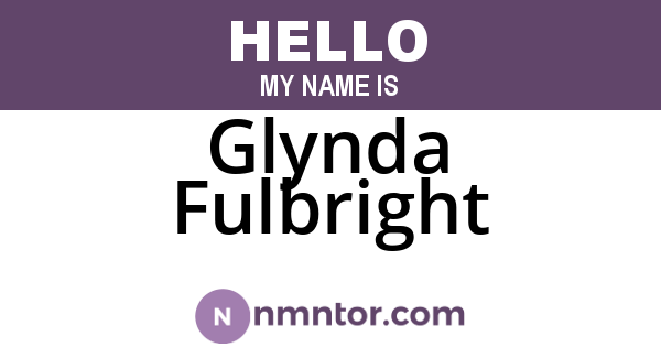 Glynda Fulbright