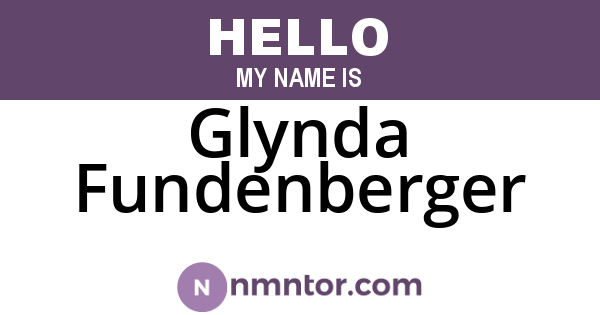 Glynda Fundenberger