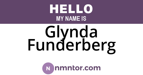Glynda Funderberg
