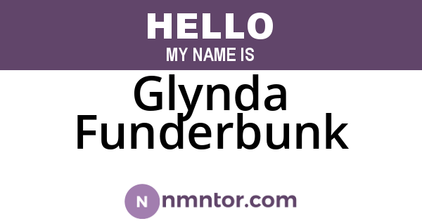 Glynda Funderbunk
