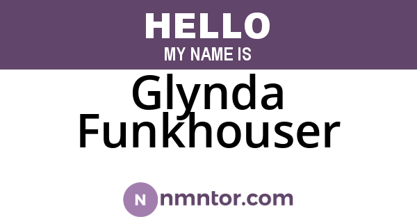 Glynda Funkhouser