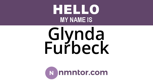 Glynda Furbeck