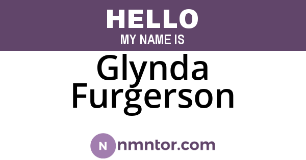 Glynda Furgerson
