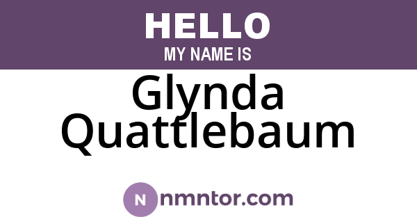 Glynda Quattlebaum