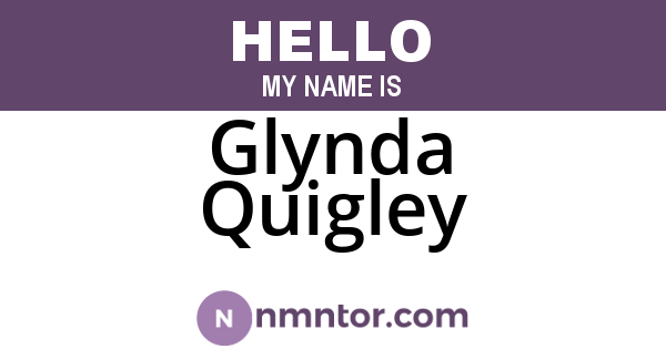 Glynda Quigley