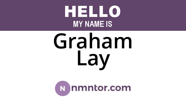 Graham Lay