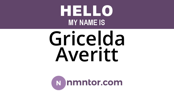 Gricelda Averitt