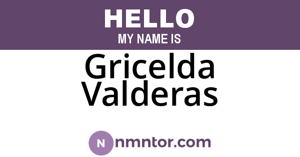 Gricelda Valderas