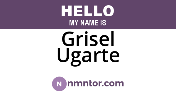 Grisel Ugarte