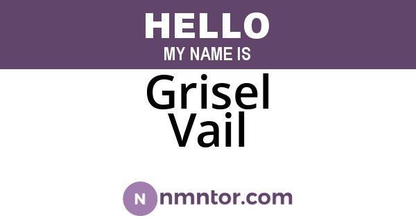 Grisel Vail