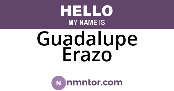 Guadalupe Erazo
