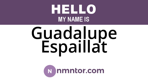 Guadalupe Espaillat