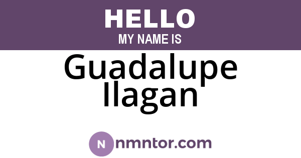 Guadalupe Ilagan