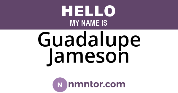 Guadalupe Jameson