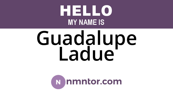 Guadalupe Ladue