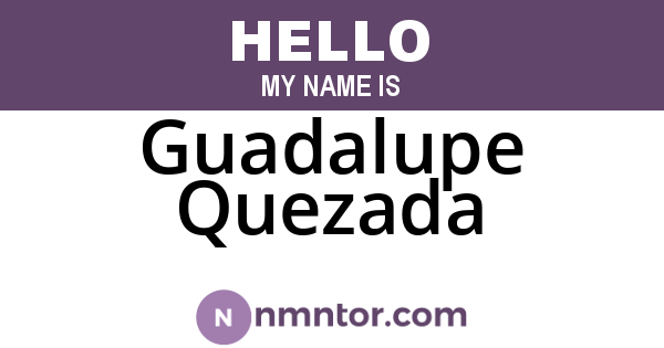 Guadalupe Quezada