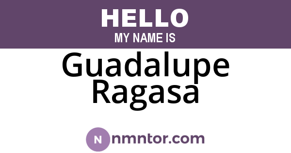 Guadalupe Ragasa