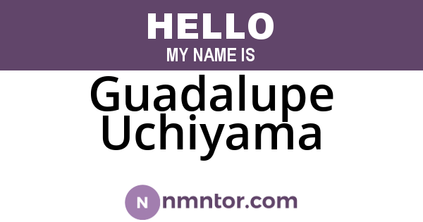Guadalupe Uchiyama