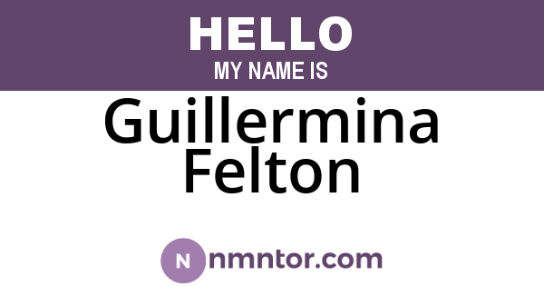 Guillermina Felton