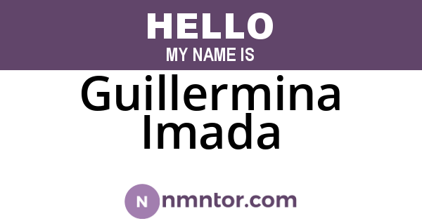 Guillermina Imada