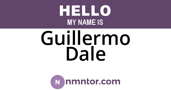 Guillermo Dale