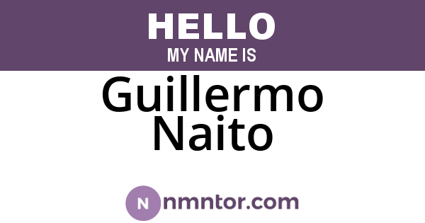 Guillermo Naito