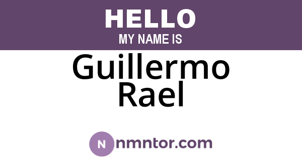 Guillermo Rael