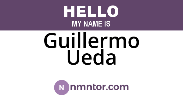 Guillermo Ueda