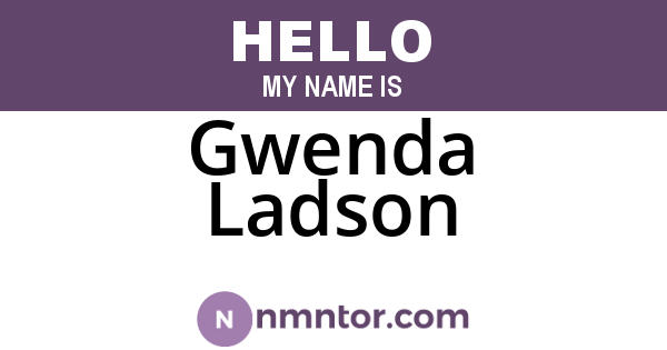 Gwenda Ladson