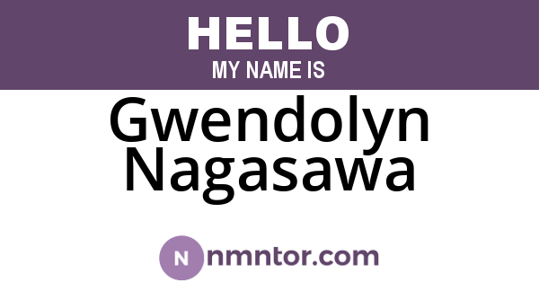 Gwendolyn Nagasawa