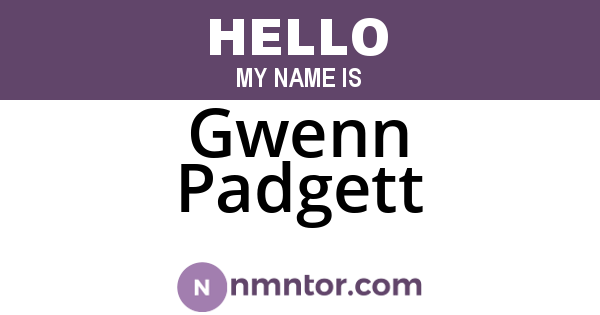 Gwenn Padgett