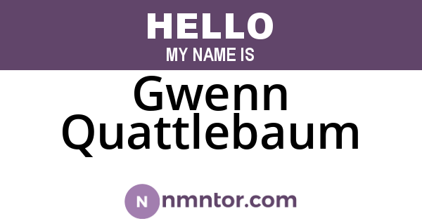 Gwenn Quattlebaum