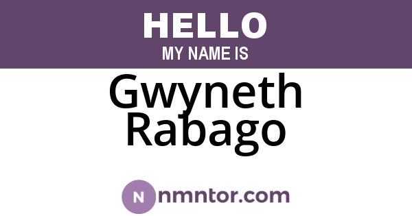 Gwyneth Rabago