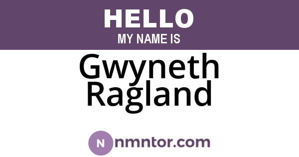 Gwyneth Ragland