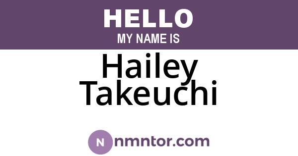 Hailey Takeuchi