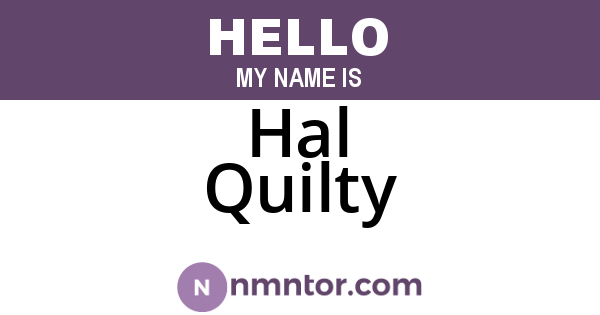 Hal Quilty
