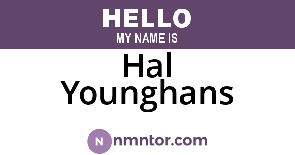 Hal Younghans