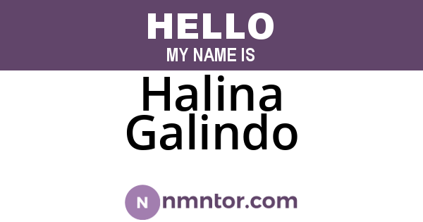 Halina Galindo