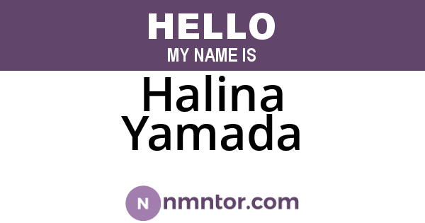 Halina Yamada
