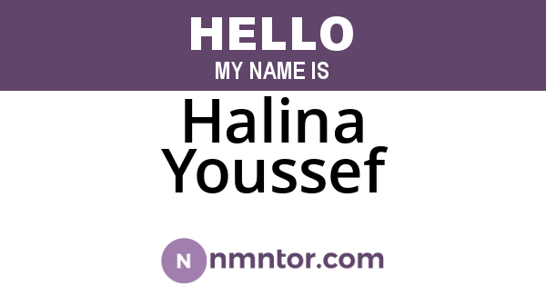 Halina Youssef