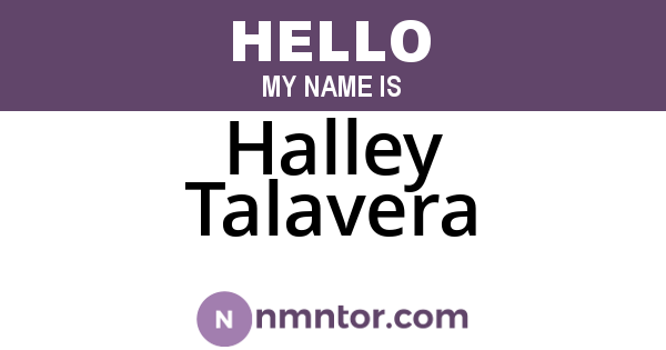 Halley Talavera