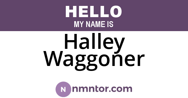 Halley Waggoner