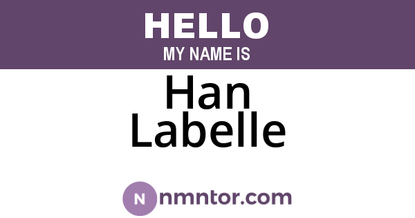 Han Labelle