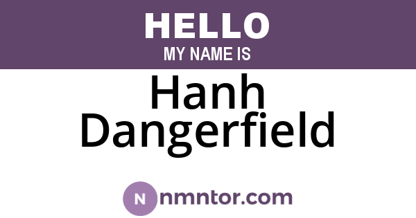 Hanh Dangerfield