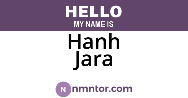 Hanh Jara