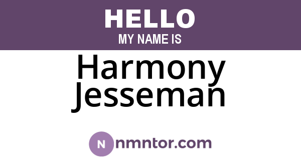 Harmony Jesseman
