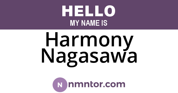 Harmony Nagasawa