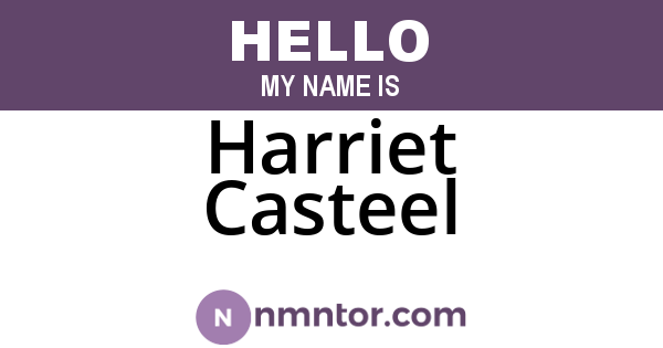 Harriet Casteel