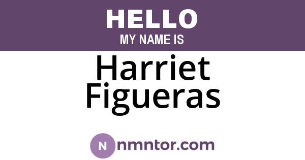 Harriet Figueras