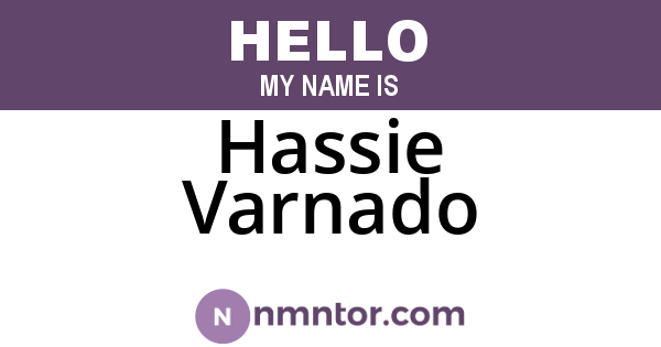 Hassie Varnado